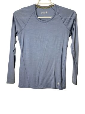 Smartwool 150 Baselayer Women's Medium Merino Wool Long Sleeve Tee FLAW